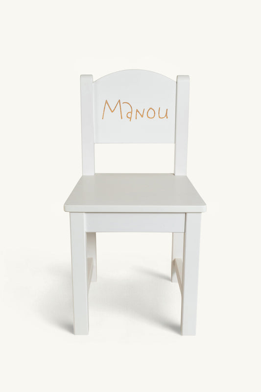 Kinderstoel met naam